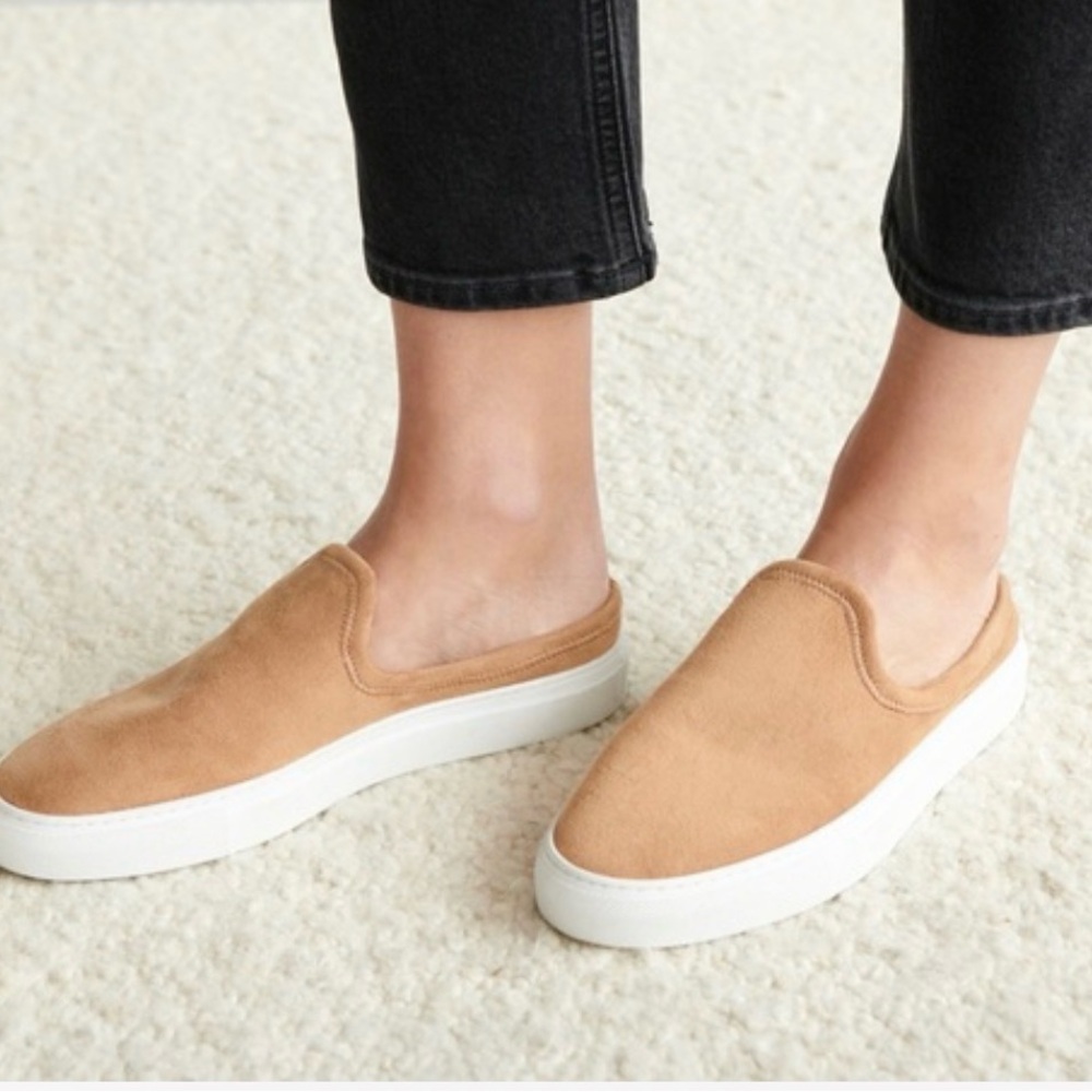 Jenni Kayne Tan Suede Mules